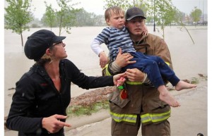 Calgary flood rescue