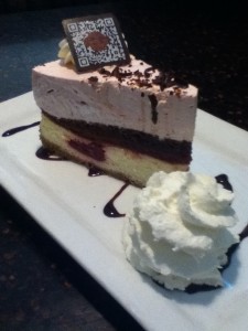 My very delicious piece of cheesecake :)