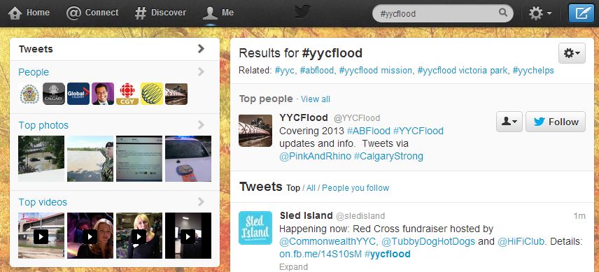 yycflood twitter