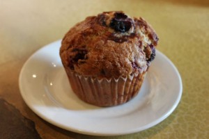 One of Bumpy's extremely fresh and delicious muffins