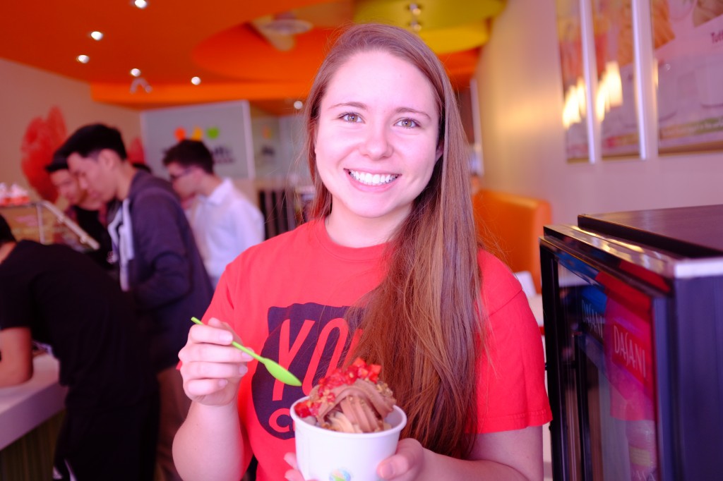 MYC member, Sarah is among the ambassadors that came out in support of Youth Central and Youth Week.